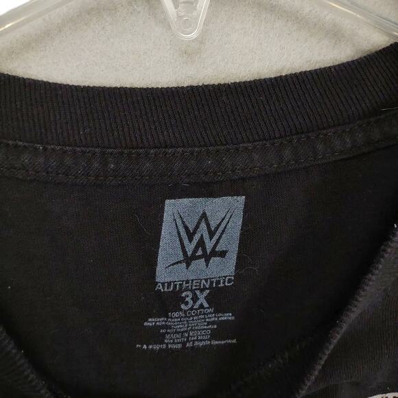 WWE Wrestling Men's 3XL "Run The Place" AJ Styles Black T-Shirt Smackdown - Picture 3 of 5